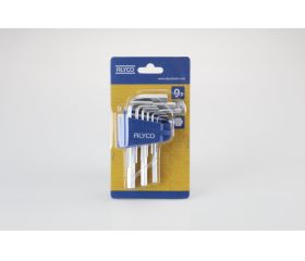 Juego De Llaves Allen, Soporte De Plástico ALYCO